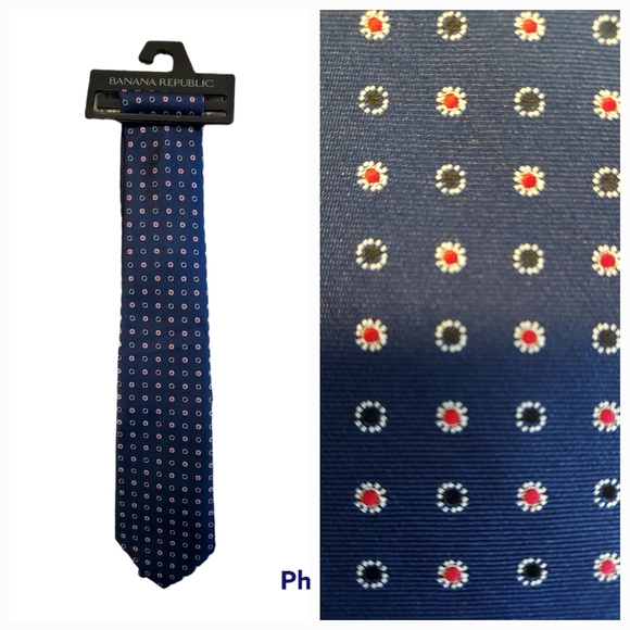 Banana Republic Other - NWT Banana Republic Polka Dot Tie